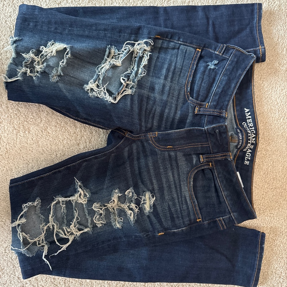 American Eagle 360 super stretch 0R jegging like new